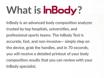 What is InBody? An advanced body composition analyzer